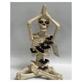 (B) Light up Yoga Skeleton With Bats Works 11ï¿½ T