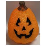 (B) Vintage Seasons Melted Plastic Popcorn Jack