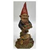 (A) Vintage 1984 Tom Clark Gnome Happy Figurine
