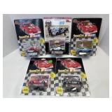5 Assorted NASCAR Collectible Cars including Bill