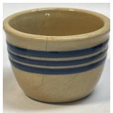 Antique Yelloware Custard Cup  3ï¿½ Diameter as
