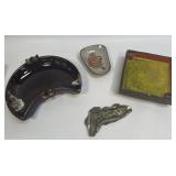 (H) Assorted Ashtrays as Shown including Italy