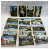 25 Assorted North Carolina Postcards Unused