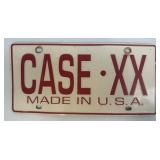 (H) Case XX Made in USA License Plate