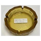 Vintage Blenko Honey Ashtray 5.5ï¿½ Diameter