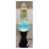 (E) Vintage Black Lava Lamp 16ï¿½" Tall