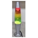 (E) Vintage Grey Lava Lamp 15ï¿½" Tall