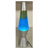 (E) Vintage Grey Lava Lamp 14"