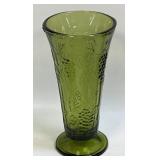 (B) Vintage Indiana Glass Colony Grapes Green