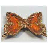 (H) Vintage California Pottery Butterfly Dish
