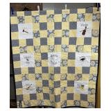 (A) Handmade Quilt 54ï¿½ x 62ï¿½