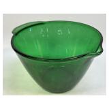 (A) Vintage Anchor Hocking Forest Green Glass