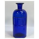 (A) Vintage Cobalt Blue Glass Apothecary Jar No