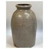 American Salt-Glazed Stoneware Storage Jar 9.5ï¿½