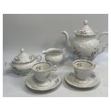 (B) Wawel China Floral Rose Made In Poland Tea