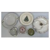 (H) Assorted Ashtrays as Shown including Christmas
