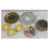 (H) Assorted Ashtrays as Shown including Heavy