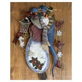(G) Metal Snowman Decor 21ï¿½