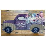 (FL) Welcome Autumn Truck Decor Sign 31.5ï¿½ Long