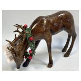 (B) Reindeer With Wreath