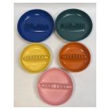 (H) Vintage GES-LINE and Other Melamine Ashtrays