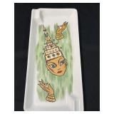 (H) VINTAGE KREISS & COMPANY ASHTRAY LADY WITH