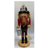 (E) Vintage 2006 Firefighter Nutcracker