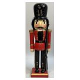(E) 12ï¿½ Wooden Traditional Soldier Nutcracker
