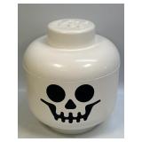 (B) Lego Large White Skeleton Storage Head