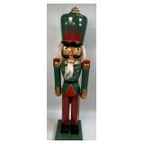 (E) 24ï¿½ Holiday Soldier Nutcracker Blemish