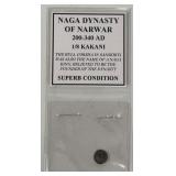 (SC) NAGA Dynasty of NARWAR Ancient Coin 200-340