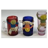 (B) 3 pc Hecho En Mexico Decorative Mini Beer