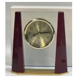 Marco Quartz Piano Finished Clock IOB