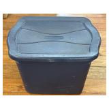 (FL) Storage Tote with Lid as Shown