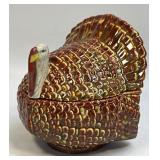 (B) Ceramic Turkey Thanksgiving Candy Dish  5.5ï¿½