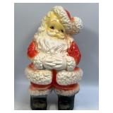 (E) Vintage 1960s Large Winking Santa Bank - Hand