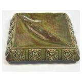 (H) MCM Ashtray Camel Color Base Squares Of