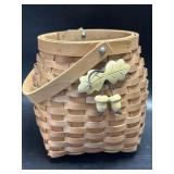 Basket Fall Themed with Leaf and Acorn Tie-On