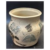 Hand Crafted Ceramic Pottery Vase Signed 4.5ï¿½
