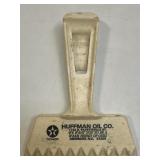 Advertising Scraper Huffman Oil Co. Texaco