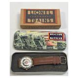 Lionel Collectible Train Watch in Collectors Tin
