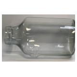 (E) VINTAGE FOOTED 5 GALLON GLASS JAR *1776 ON