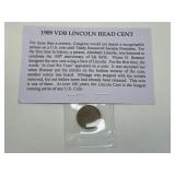 (SC) 1909 VDB 1st Year Lincoln Head Cent