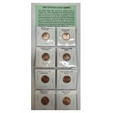 (SC) 8 pc 2009 Lincoln Cent Series
