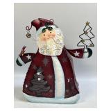 (A) Metal Santa Candle Lantern 11ï¿½
