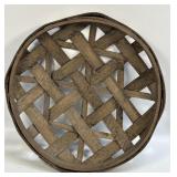 G) Round Tobacco Style Basket 14ï¿½ Diameter