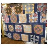 (G) Handmade Quilt as Pictured 68ï¿½ x 82ï¿½