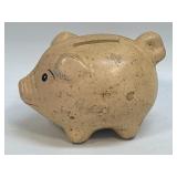 Vintage Ceramic Piggy Bank No Stopper