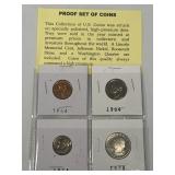(SC) 4 Old Proof Coins as Pictured