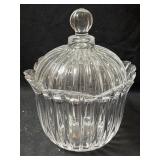 Vintage Soga  Alexandria Clear Crystal Candy